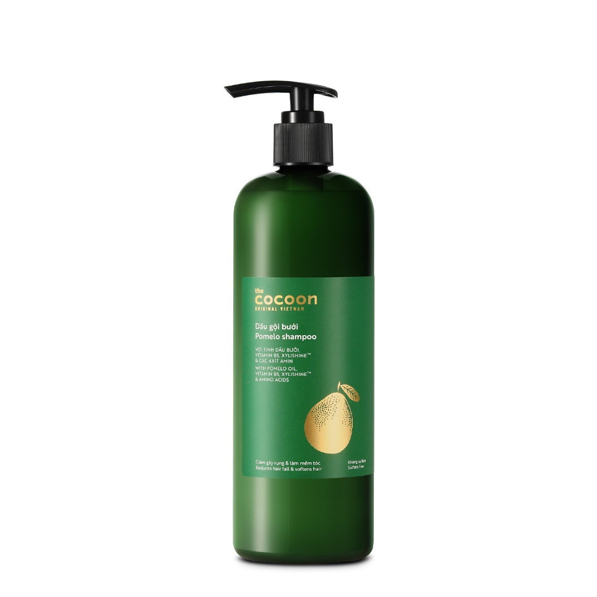 Dầu gội bưởi Cocoon giúp giảm gãy rụng và làm mềm tóc 500ml