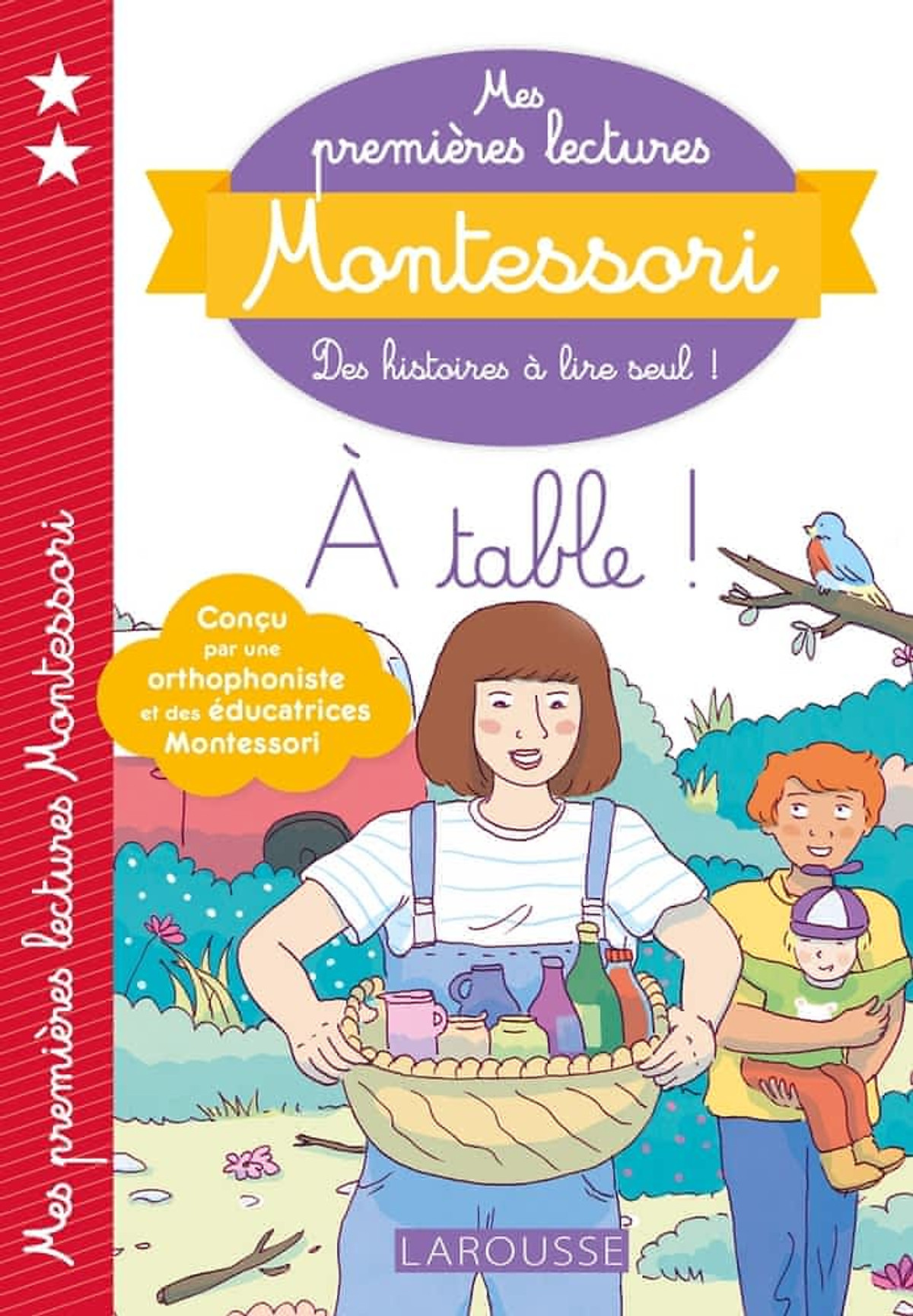 Sách tập đọc tiếng Pháp - Mes Premieres Lectures Montessori Niveau 2- À Table 
