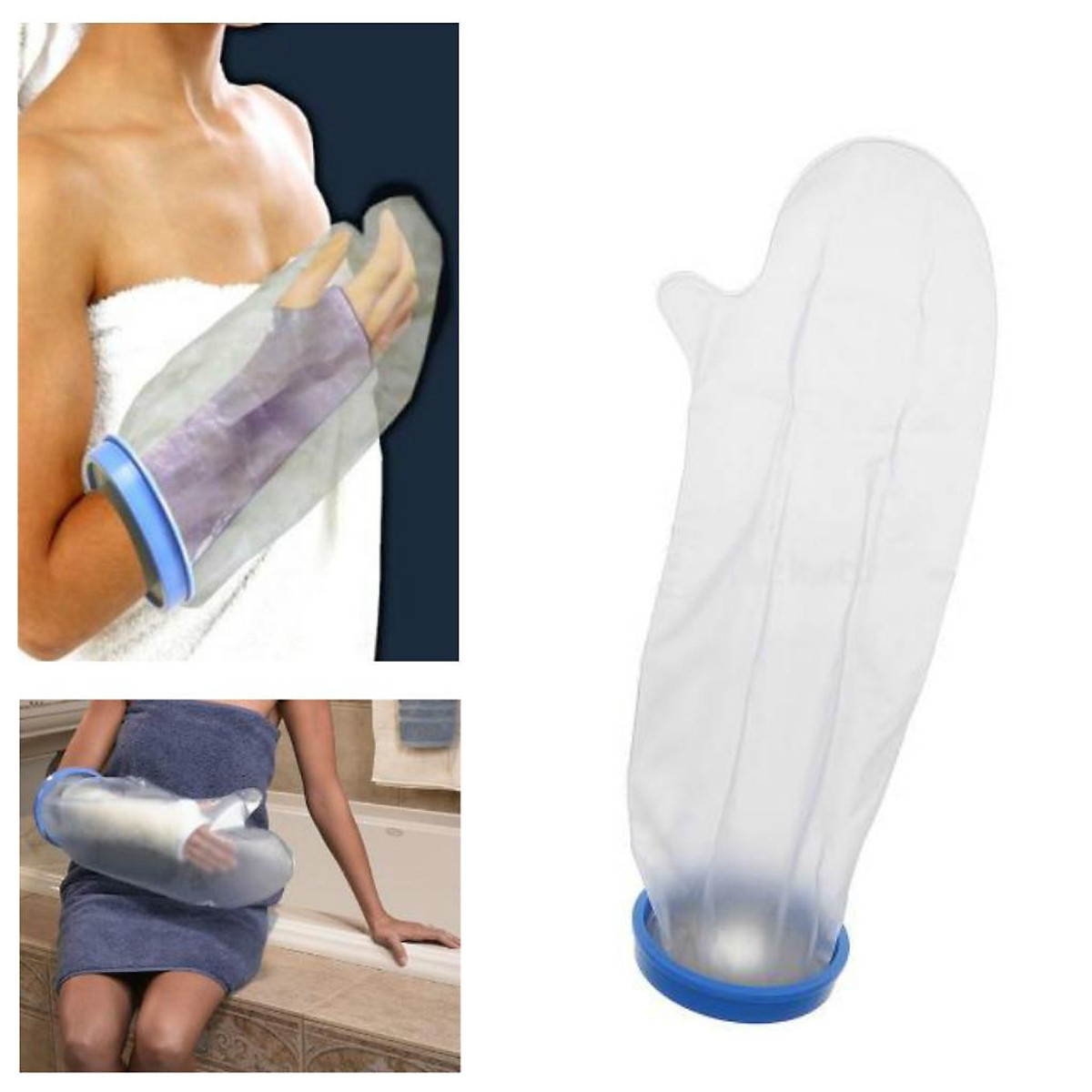 Reusable Waterproof Cast Protector for Arm Hand Wrist Foot Ankle Keep