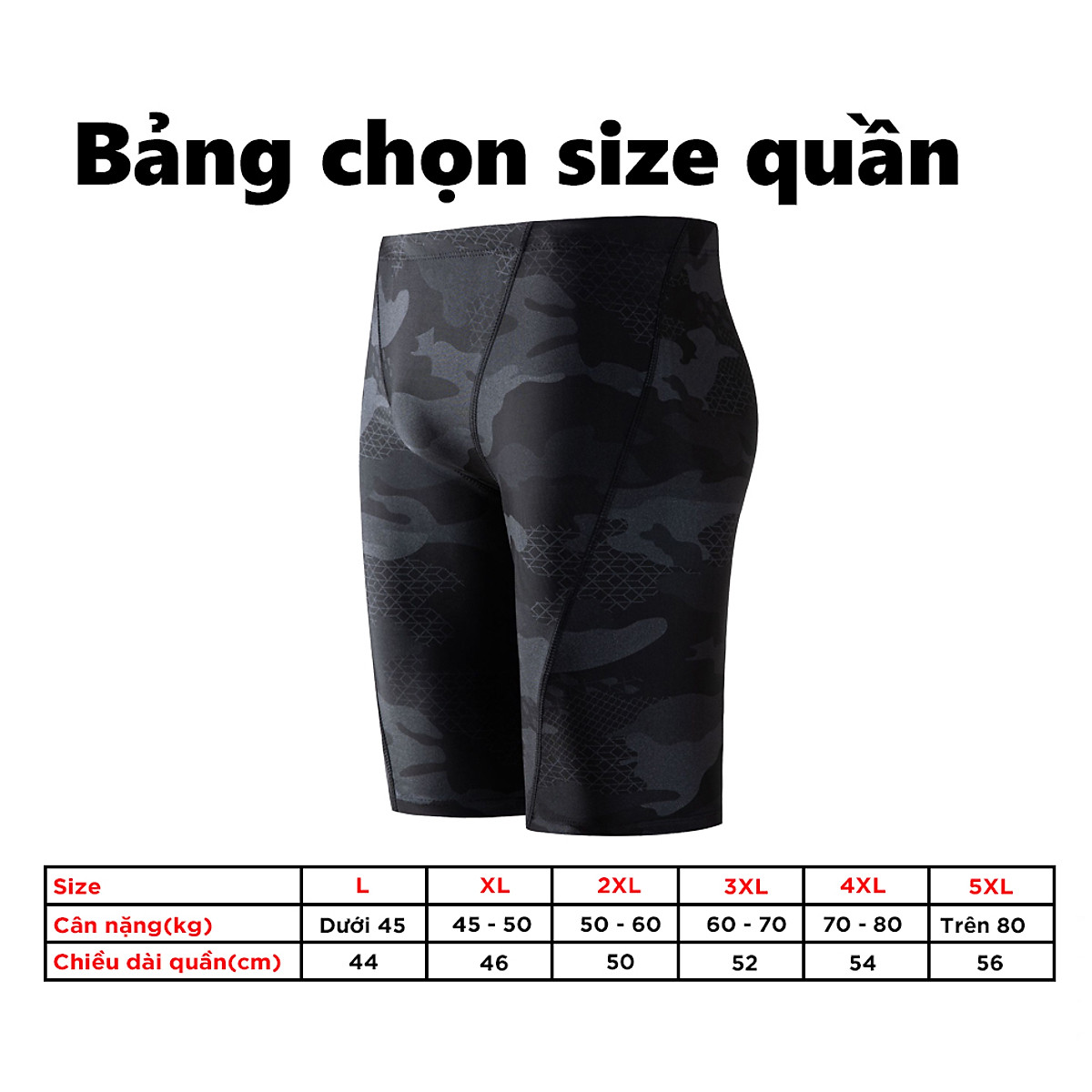 Quần bơi lửng boxer dài cho nam Cleacco màu đen Camo , chất vải Poly co giãn 4 chiều , thoáng khí , thoát nước nhanh BORO SPORT - Tặng nón bơi vải