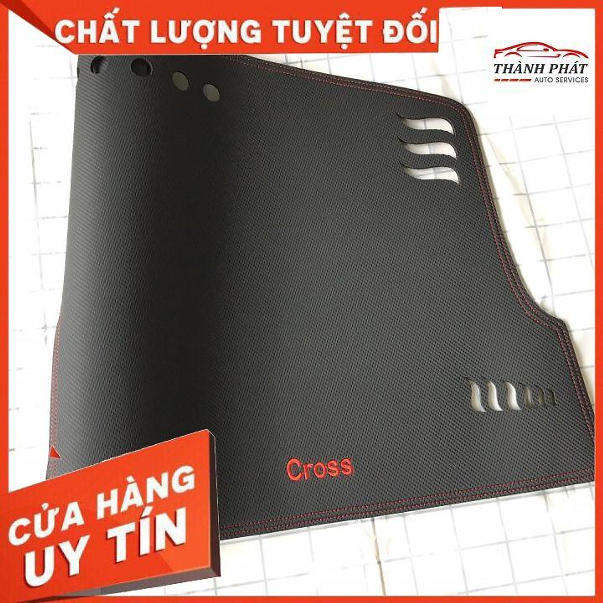 Thảm Taplo Da Carbon Toyota Corolla Cross 2020 2021 Loại 1 chuẩn theo xe
