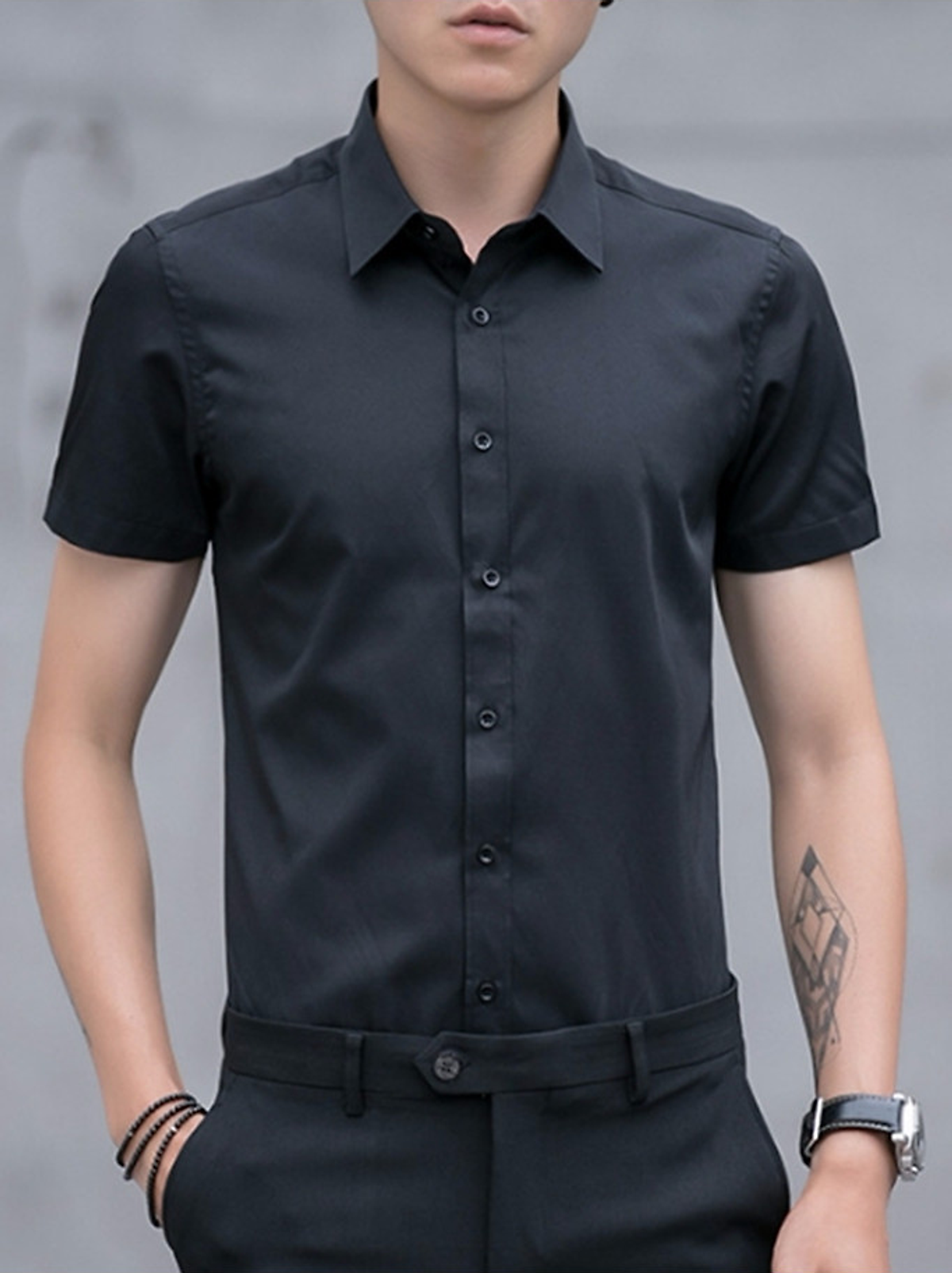 Top nhiều hơn 73 áo sơ mi đen form rộng mới nhất trieuson5 #46 Top nhiều hơn 73 áo sơ mi đen form rộng mới nhất trieuson5