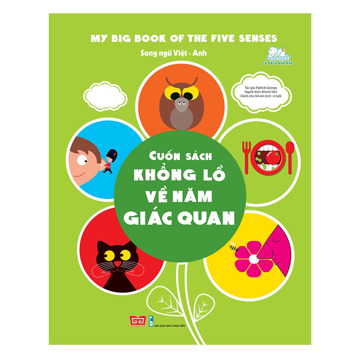 Sách Tương Tác - My Big Book Of The Five Senses - Cuốn Sách Khổng Lồ Về Năm Giác Quan