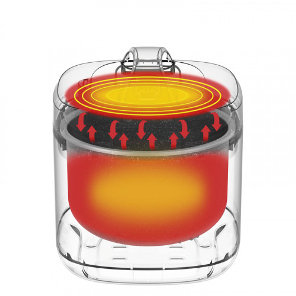 Nồi cơm điện cơ Tefal 2L - Thương hiệu Pháp - RK364A68 - Hàng chính hãng