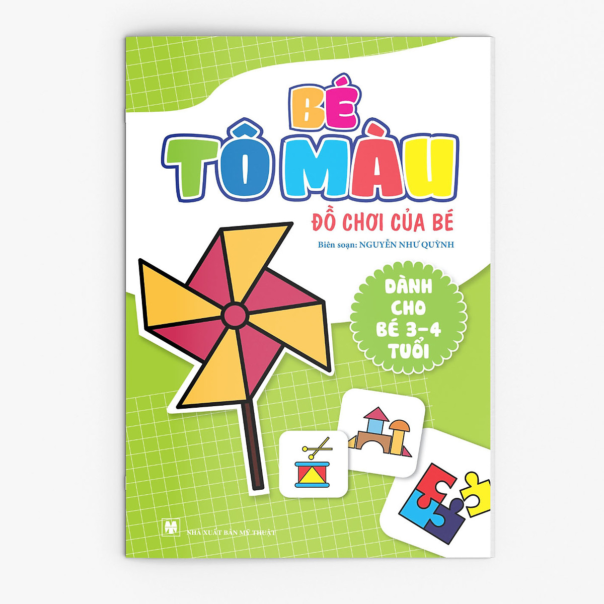 Combo 8 cuốn Tô màu: Bé học IQ (3-4 tuổi)