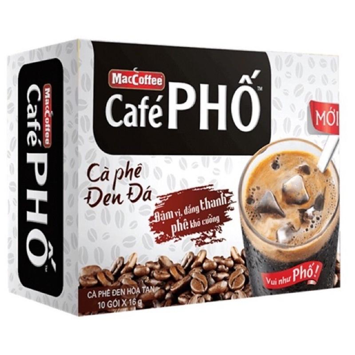 Cà phê đen đá MacCoffee Café Phố Café Phố 160g | Tiki
