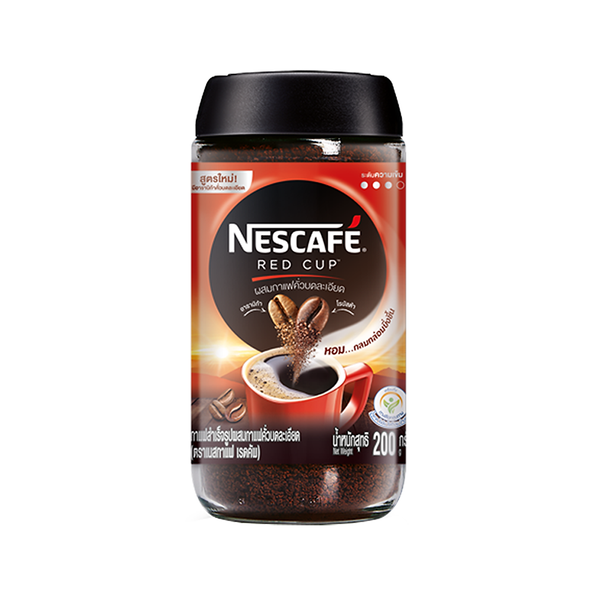 {Mua kèm giảm thêm}Cà phê hòa tan kết hợp rang xay NESCAFÉ RED CUP 200g