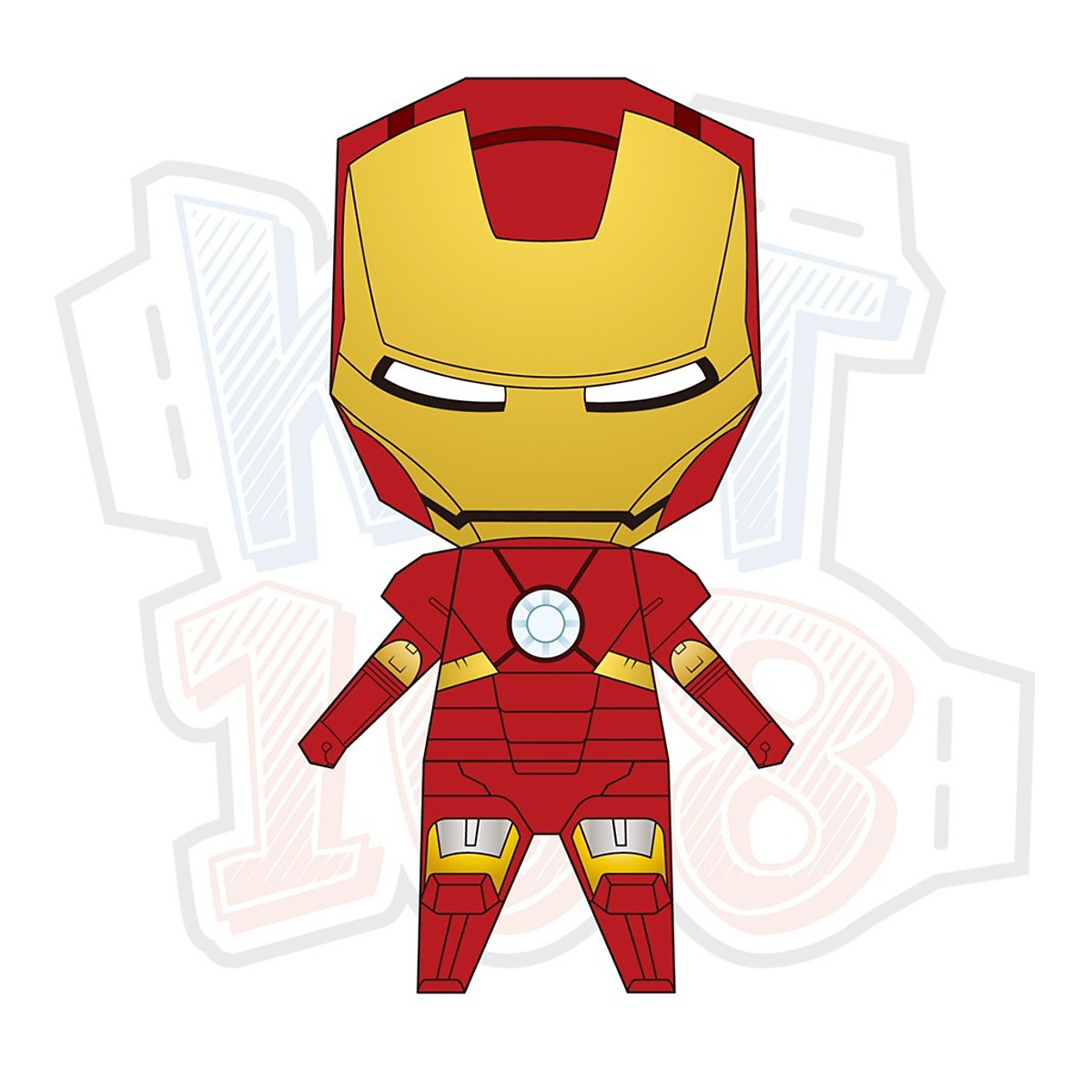 Mô hình giấy Avengers Robot Chibi Iron Man: Bạn là fan của các siêu anh hùng trong bộ phim đình đám Avenger? Hãy cùng thử tài với mô hình giấy Robot Chibi Iron Man đầy thử thách và sáng tạo. Màn hình siêu sắc nét và đậm chất hành động sẽ khiến bạn không thể rời mắt khỏi sản phẩm.