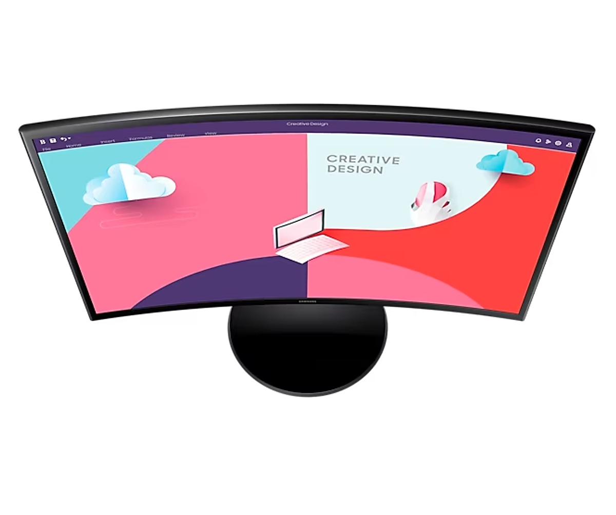 Màn hình cong Samsung LS24C360EAEXXV ( 24" VA / FDH / 75Hz / 4ms / D-Sub / HDMI ) - Hàng Chính Hãng