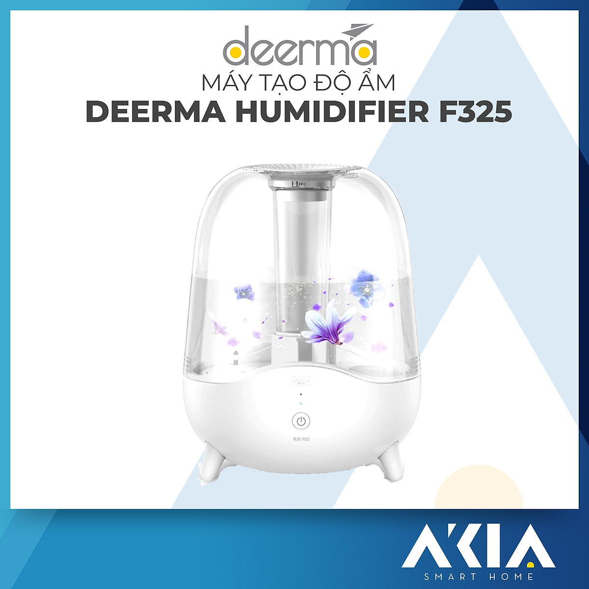 Máy Phun Sương Tạo Độ Ẩm Không Khí Deerma Humidifier F325 - Hàng Chính Hãng