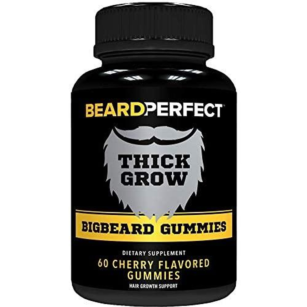 THICKGROW BIGBEARD Gummies - Get a Stronger, Longer, Thicker Beard - Beard Growth Formula for Men - with Biotin, THICKGROW BIGBEARD Gummies - Get a Stronger, Longer, Thicker Beard - Beard Growth Formula for Men - with Biotin,