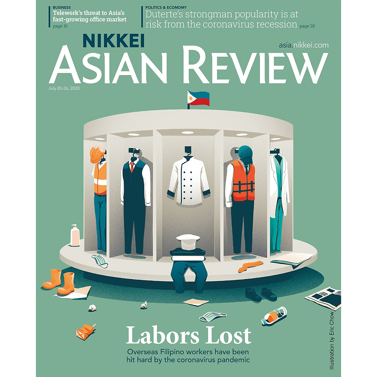 Nikkei Asian Review: Labors Lost - 29.20, tạp chí kinh tế nước ngoài