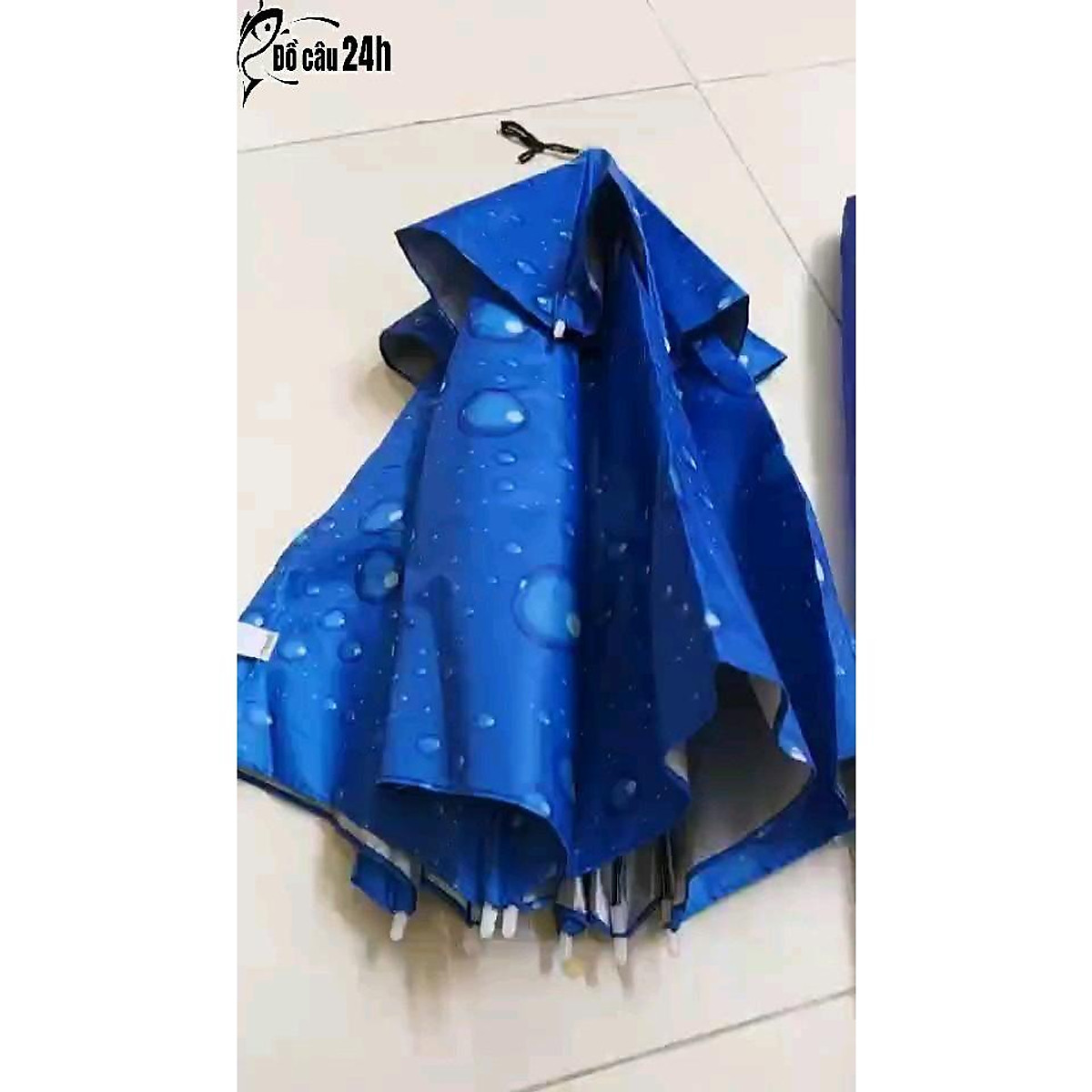 Siêu Phẩm Tránh Mưa Câu Cá Ô Đội Đầu 2 Tầng - Đồ câu 24h Siêu Phẩm Tránh Mưa Câu Cá Ô Đội Đầu 2 Tầng - Đồ Câu 24H