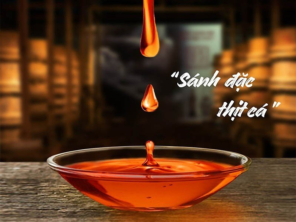 Nước mắm nhỉ cá cơm ruột đỏ Làng Chài Xưa 500ml/chai cá vàng ngon vùng nước trồi 300 năm truyền thống