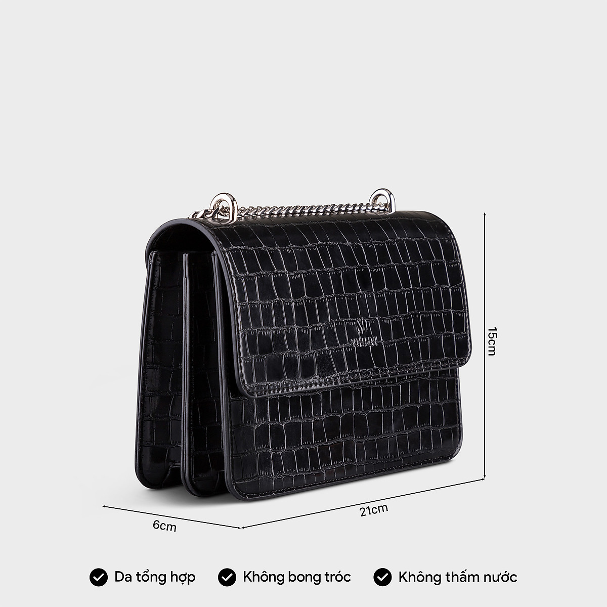 Túi đeo chéo da nữ thời trang dự tiệc Yuumy YN158