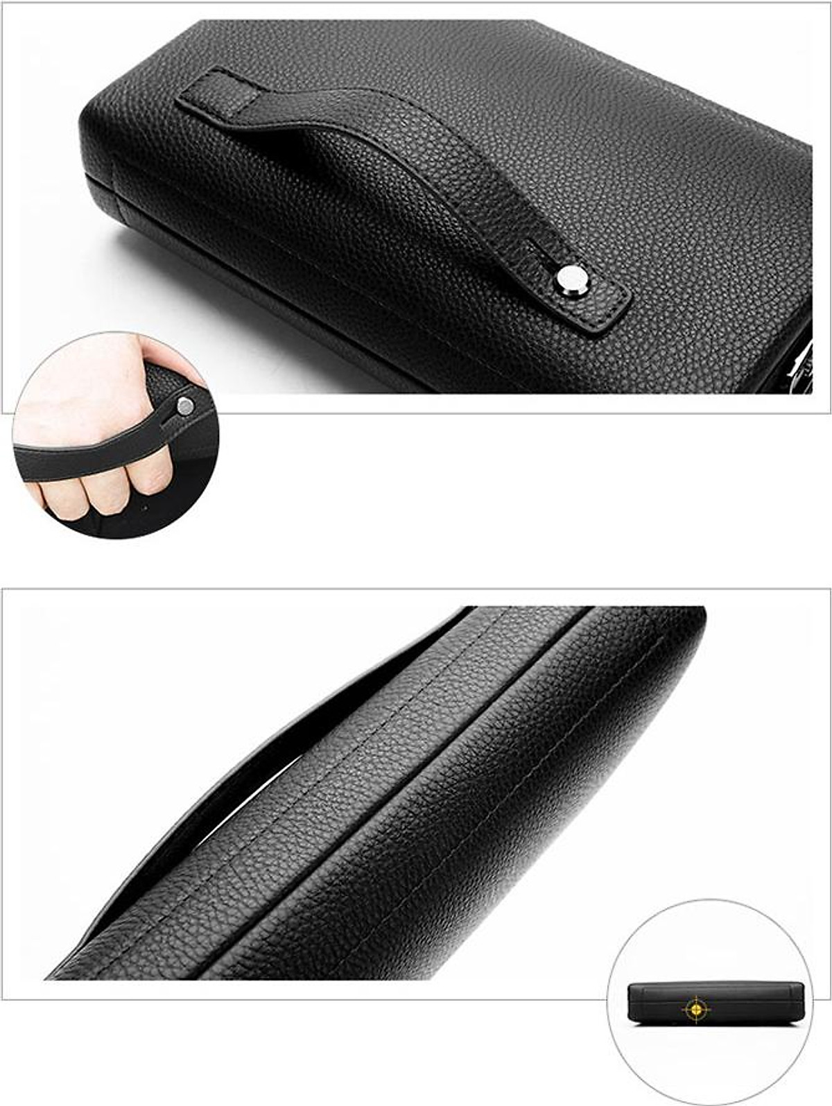 Túi clutch nam da thật ELLY HOMME – ECM6