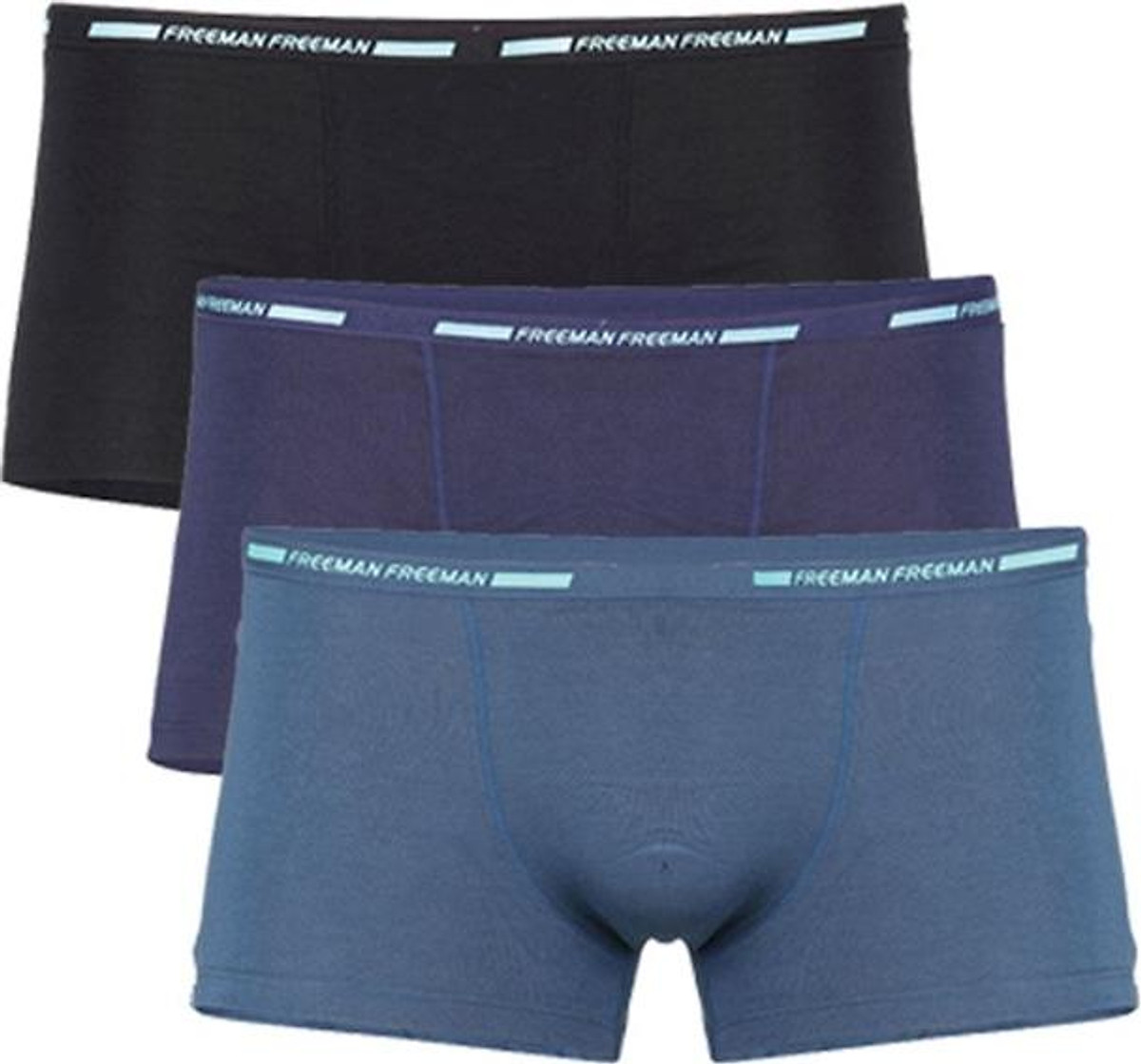 Combo 3 Quần Lót Boxer Nam Freeman 6517-CB3