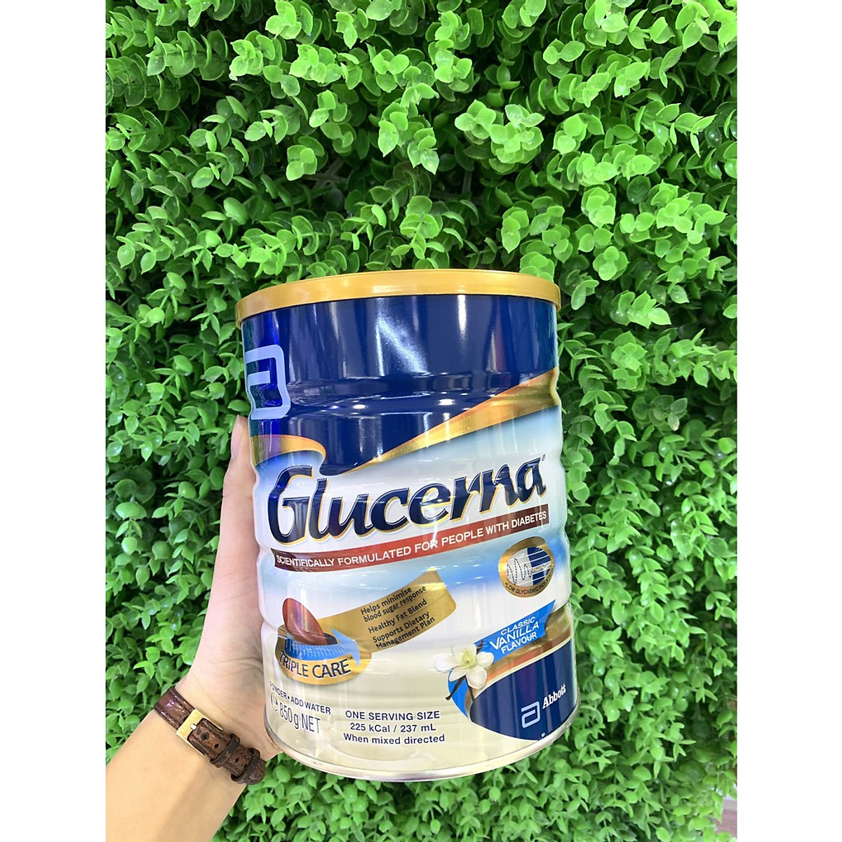 Sữa Dành Cho Người Tiểu Đường Abbott Glucerna Úc Bổ Sung Đầy Đủ Dinh Dưỡng Và Cân Bằng Đường Huyết - Lon 850g