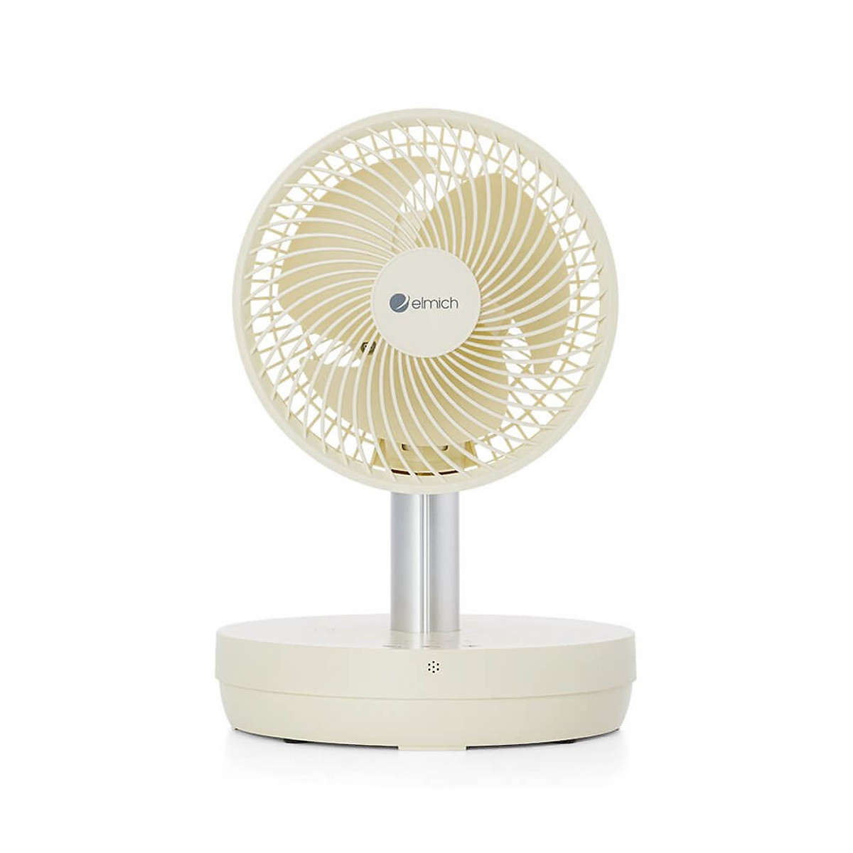 Quạt sạc tuần hoàn không khí Elmich CFE-8786, dung lượng pin lớn, hoạt động liên tục tới 10h, tạo nên luồng gió mạnh, di chuyển linh hoạt 90° theo chiều ngang tạo luồng gió đa chiều, làm mát nhanh, dễ chịu - Hàng chính hãng