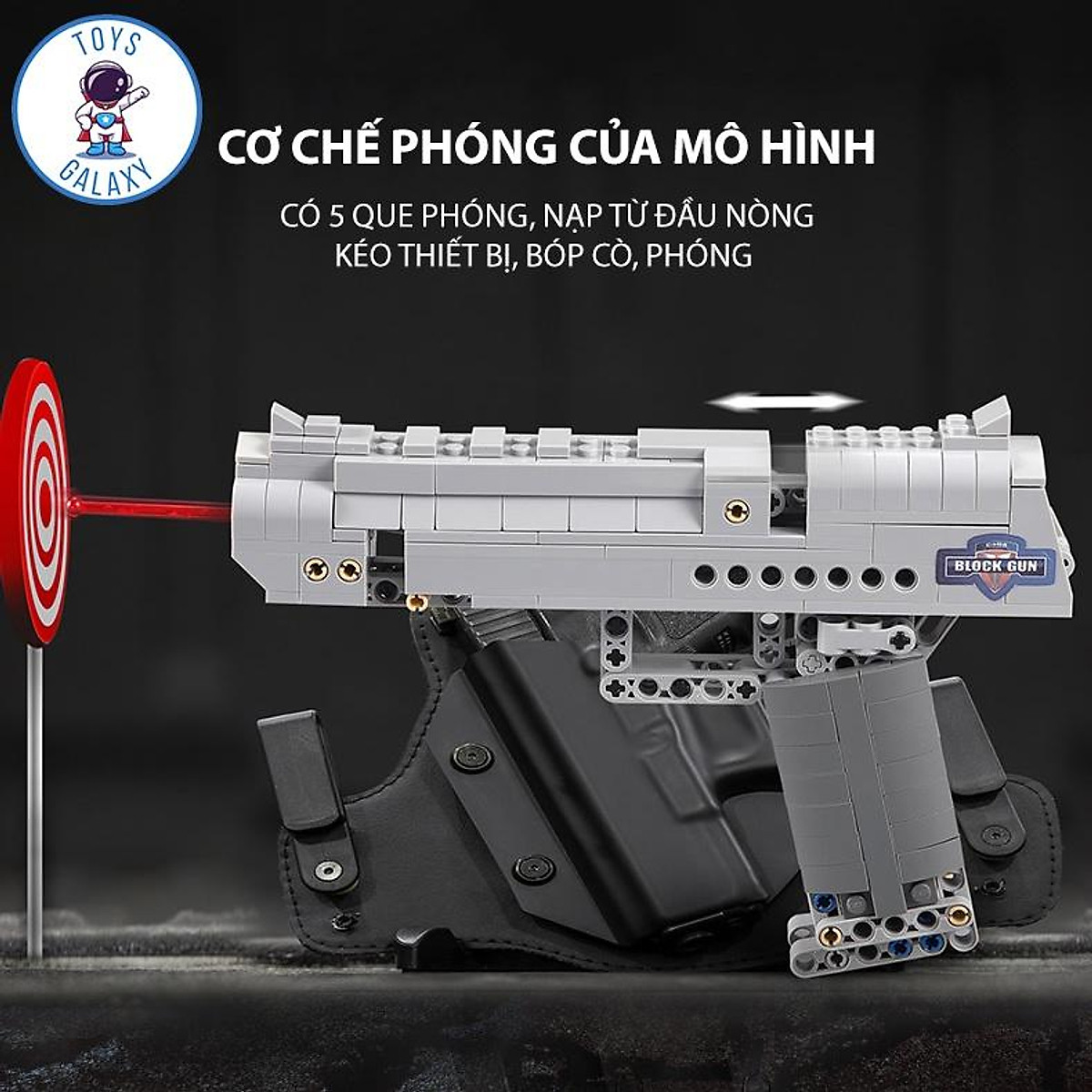 Đồ Chơi Lắp Ráp Kiểu PUBG Mô Hình Lục Bạc Đại Bàng Sa Mạc DE Free