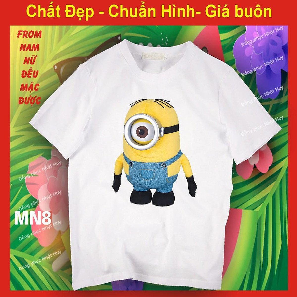 áo thun minion đẹp 6,cao cấp, bao đổi trả - Áo thun nữ