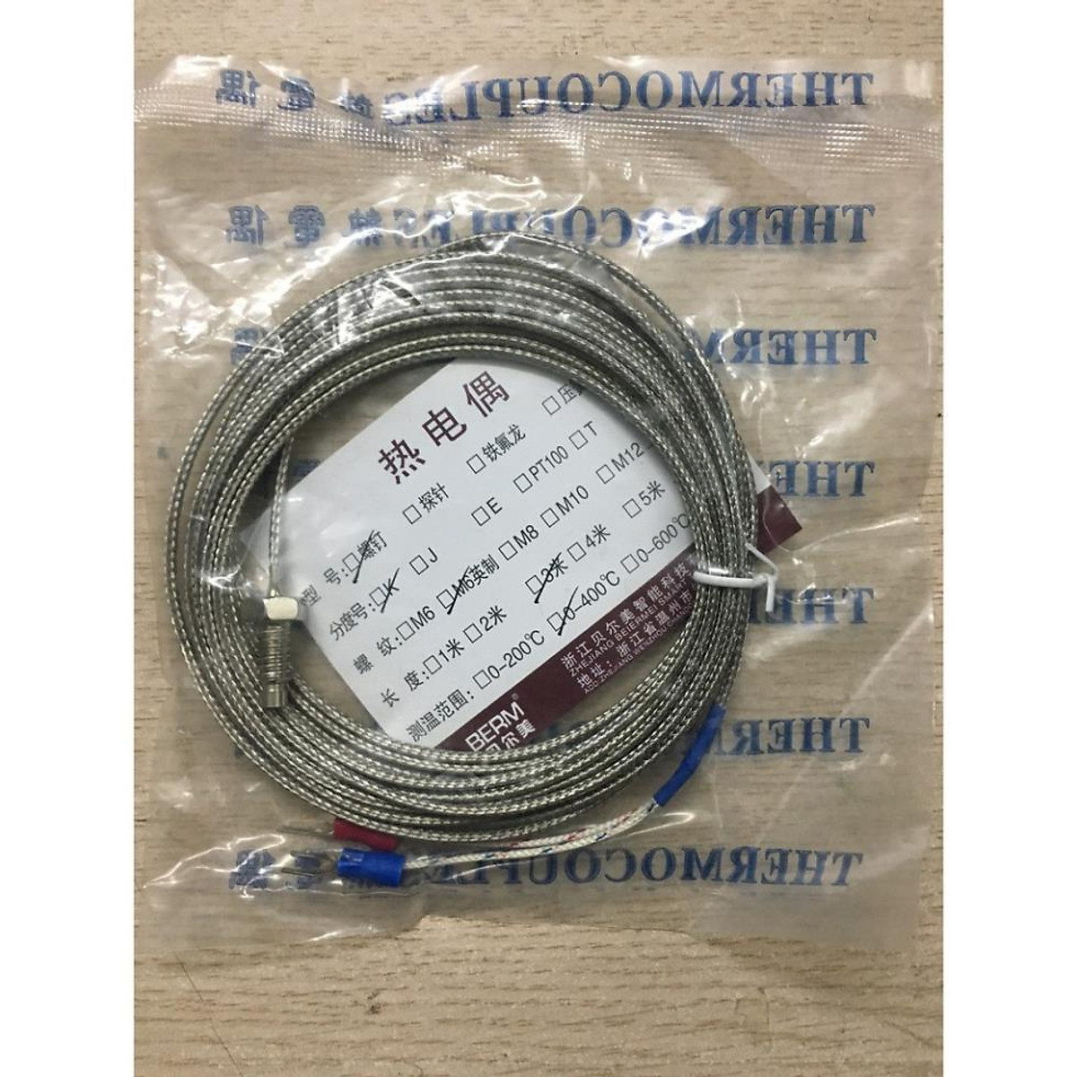 Can nhiệt K - Can K, M6 dải nhiệt đo 0~400 oC - Dụng cụ sửa chữa nhà ...