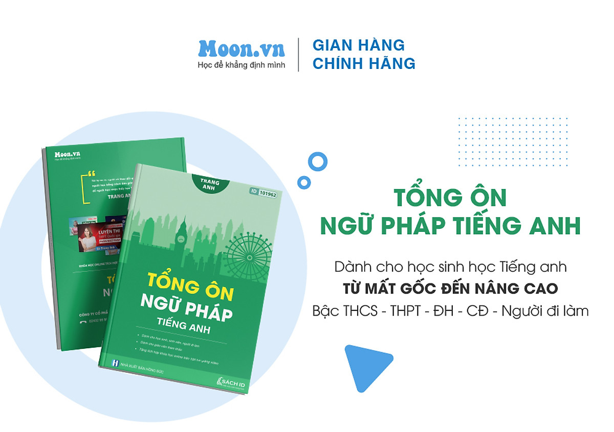 Combo 2 Sách: Tiếng Anh Cho Người Mới Bắt Đầu và Tổng Ôn Ngữ Pháp Tiếng Anh Cô Trang Anh