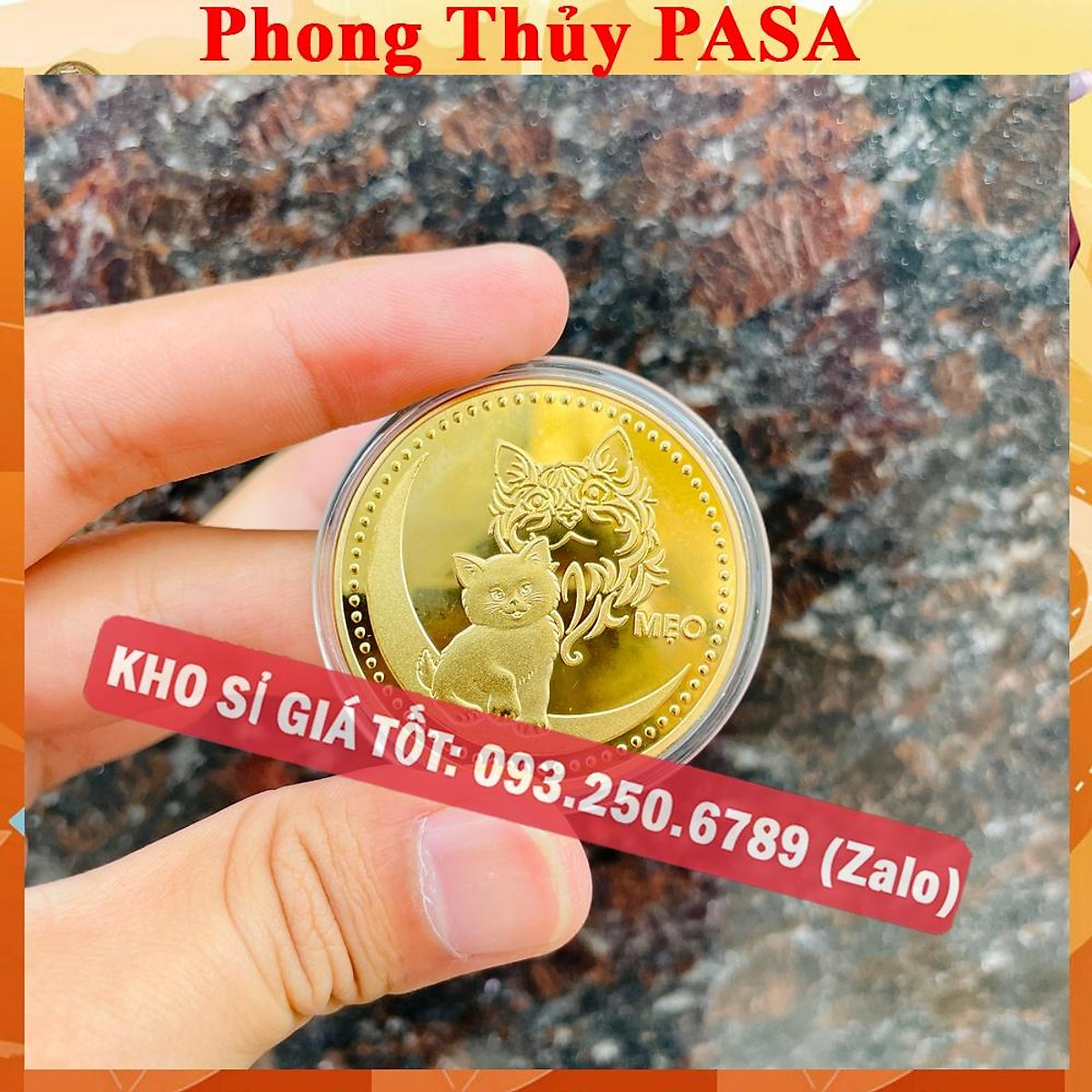 Giá KM] COMBO 10 Đồng Tiền Xu Hình Con Mèo Lì Xì Tết May Mắn ...