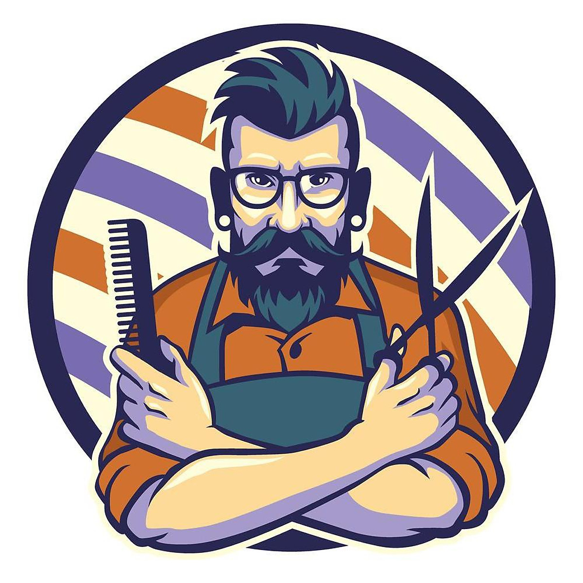 Tổng hợp 99 mẫu tranh ảnh Barber Shop chất hình treo Tiệm Cắt Tóc Nam