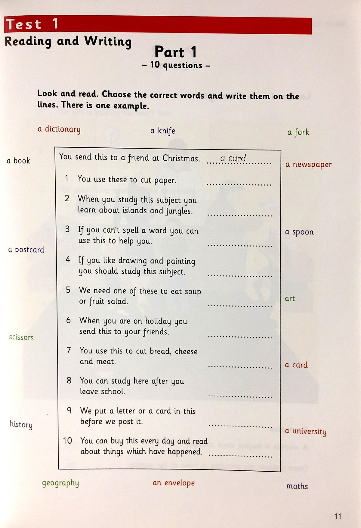 Cambridge Young Learner English Test Flyers 1: Student Book