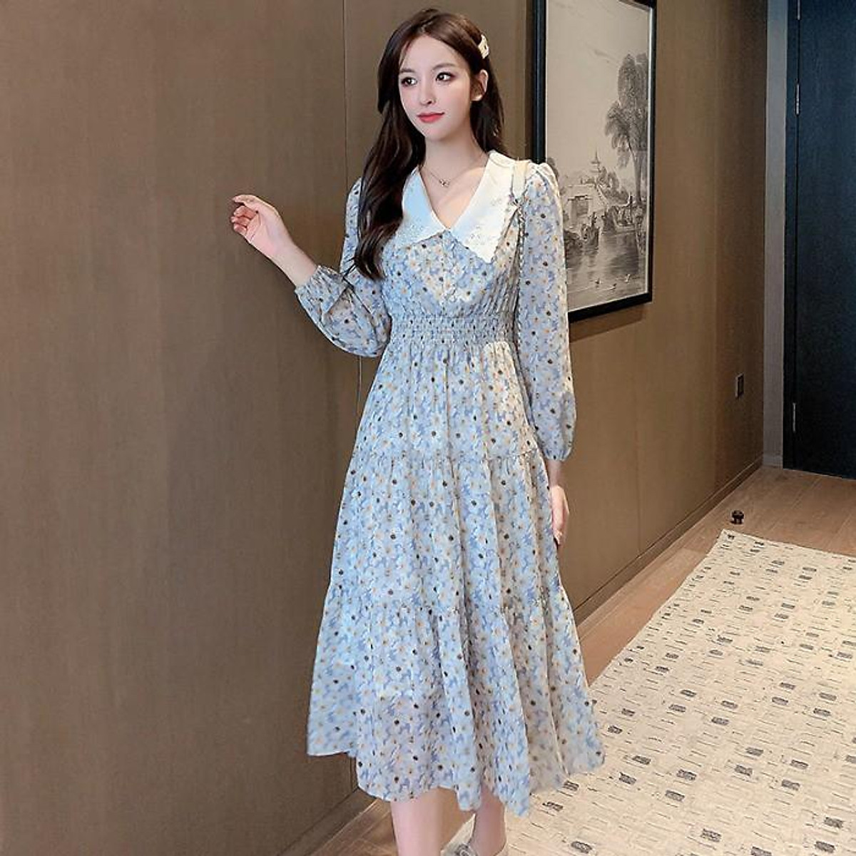 3 kiểu váy đầm hoa xinh ngất không thể bỏ qua