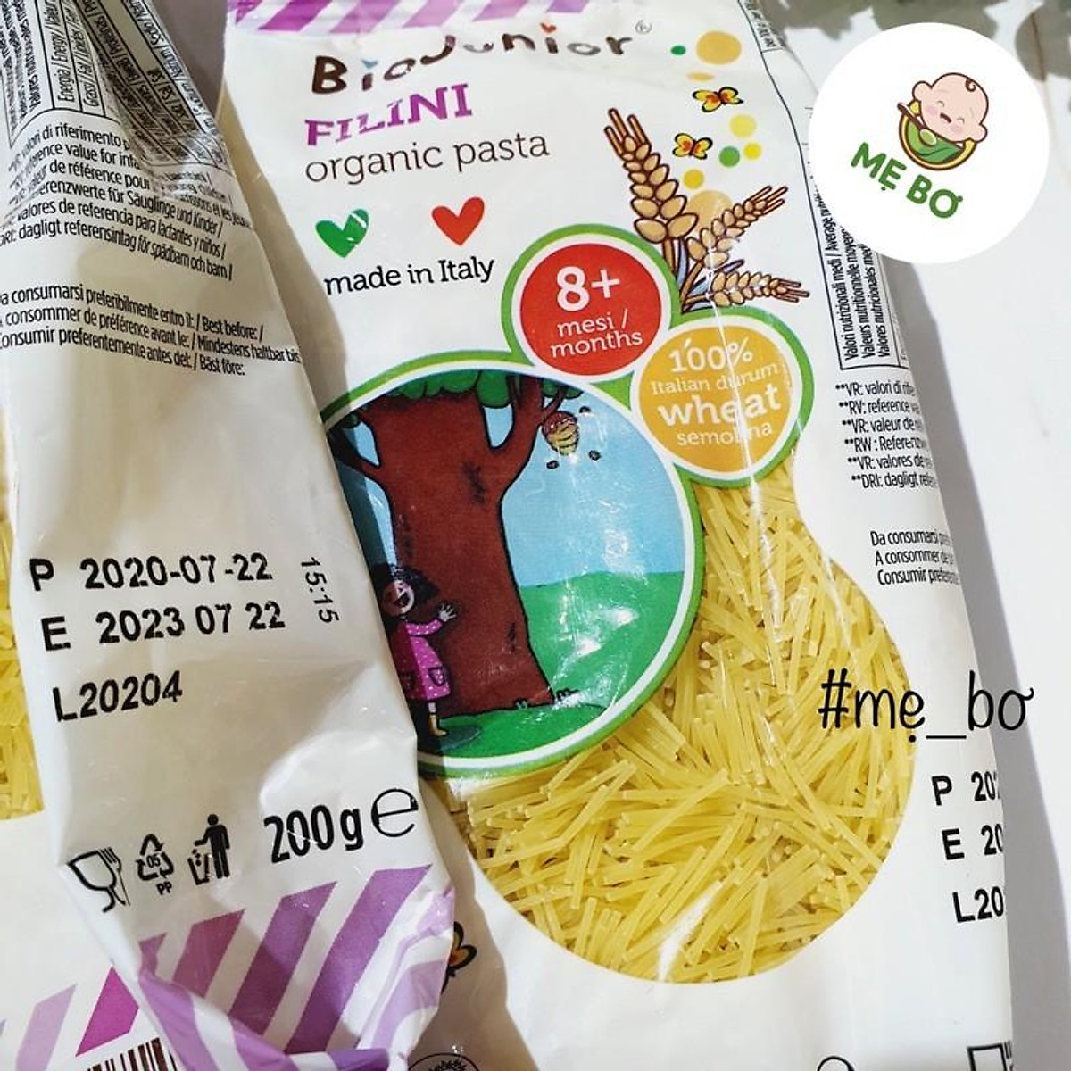 NUI HỮU CƠ CHO BÉ TỪ 8 THÁNG 200g