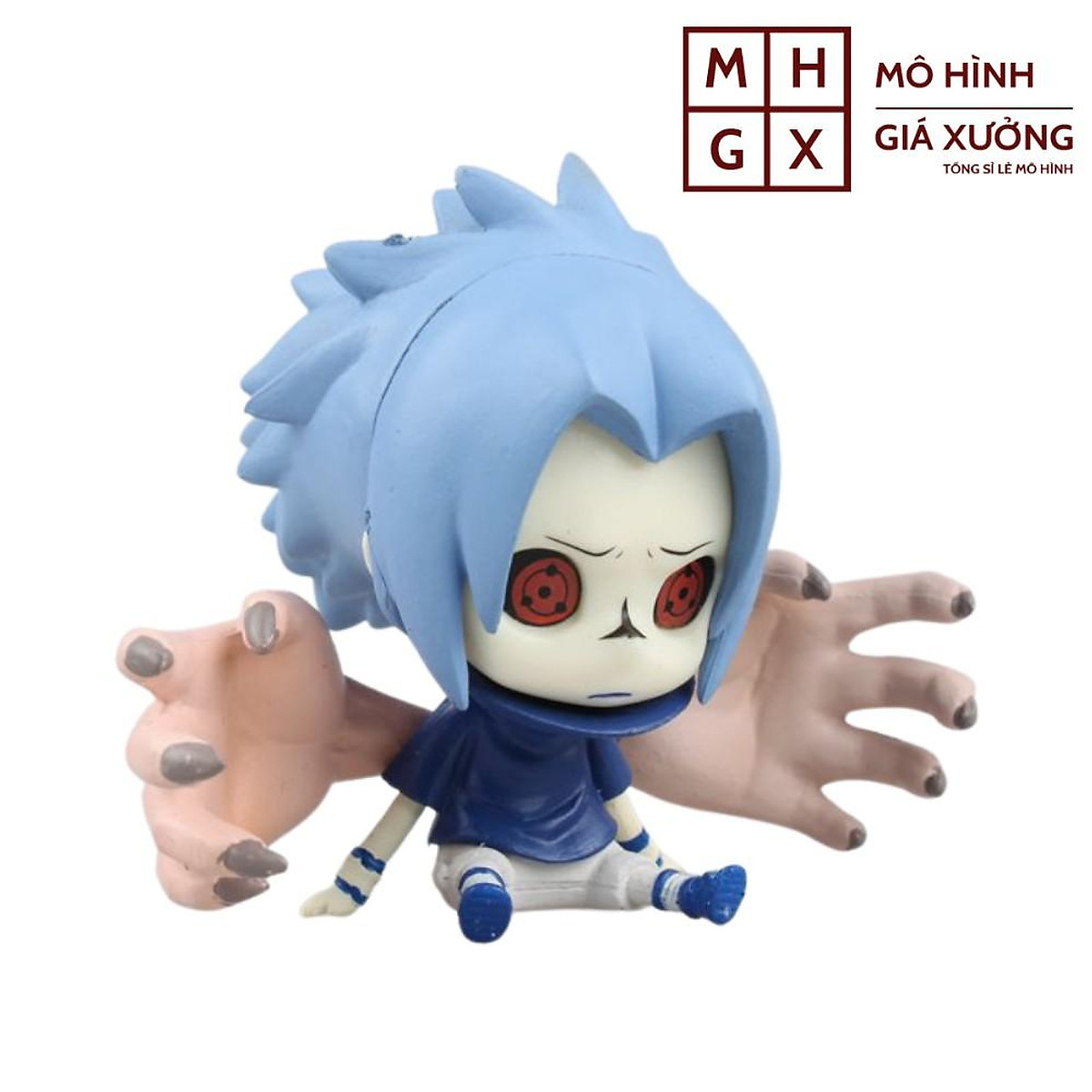 Naruto clássico cute chibi Sasuke ninja vila oculta da folha