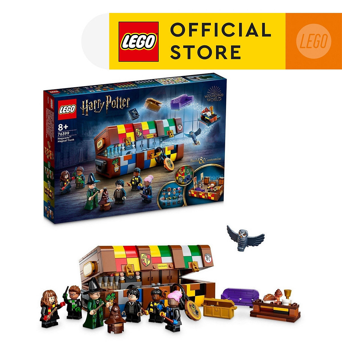 LEGO Harry Potter 76399 Rương Phép Thuật (603 chi tiết) - Lắp ghép ...