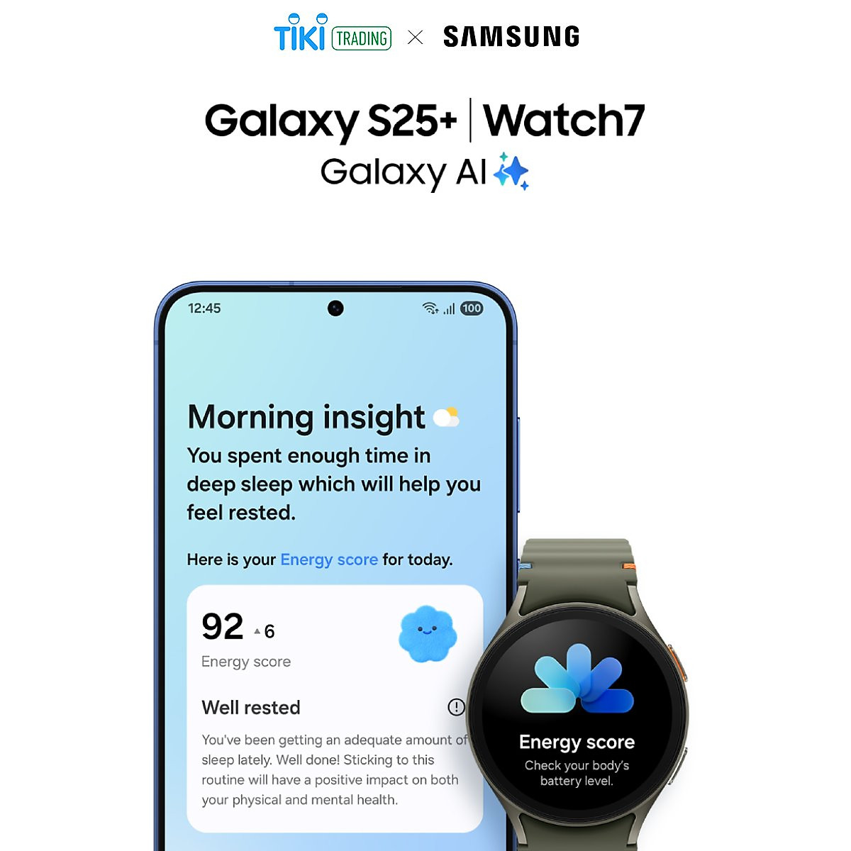 Điện thoại Samsung Galaxy S25+, Điện thoại AI, Tìm kiếm thông minh, Video camera đêm Nightography, Chip Snapdragon - Hàng Chính Hãng