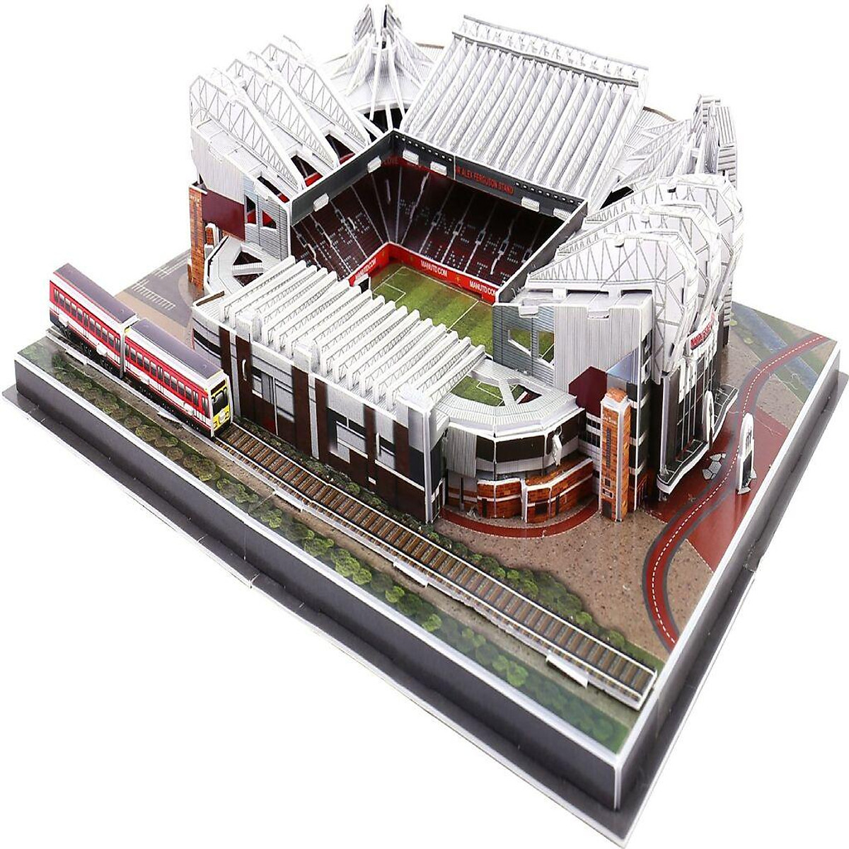Mua Đồ chơi lắp ráp Giấy 3D Mô hình Sân vận động Old Trafford Manchester  United Kèm đèn LED