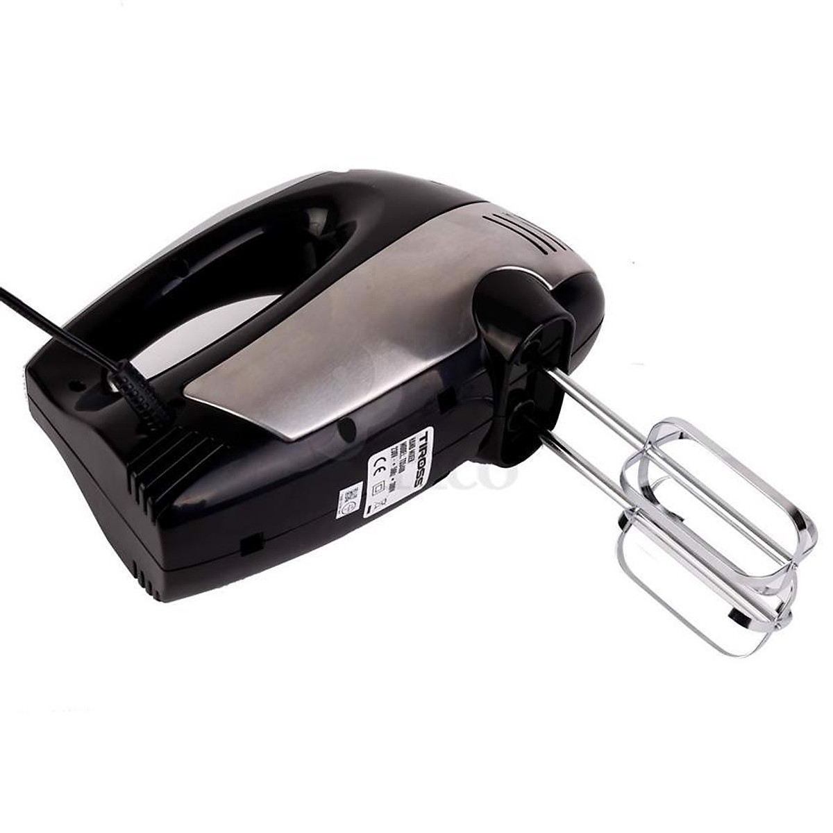 Máy đánh trứng Tiross TS5400 - Đen - Hàng chính hãng