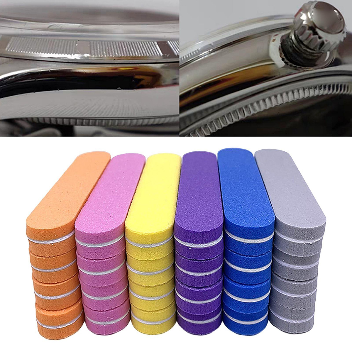 40 Pieces Nail Buffer Blocks 100/180 Grit Nails File Buffing Sanding Colorful Double Sided Pedicure 40 Pieces Nail Buffer Blocks 100/180 Grit Nails File Buffing Sanding Colorful Double Sided Pedicure