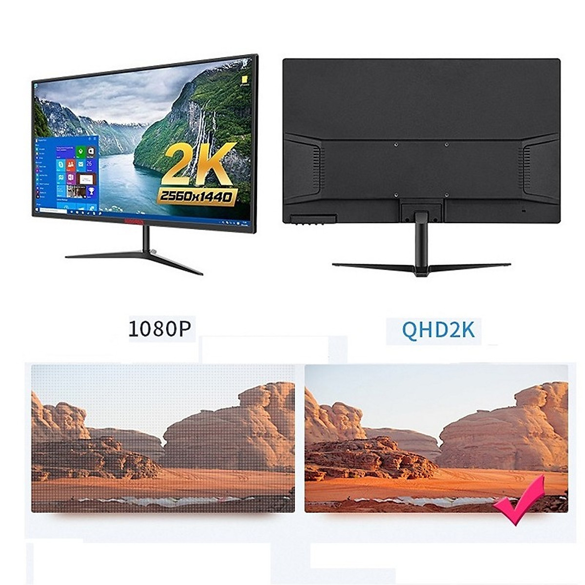 Mua Màn Hình Máy Tính 24 inch QHD 2K (2560 x 1440) Songren