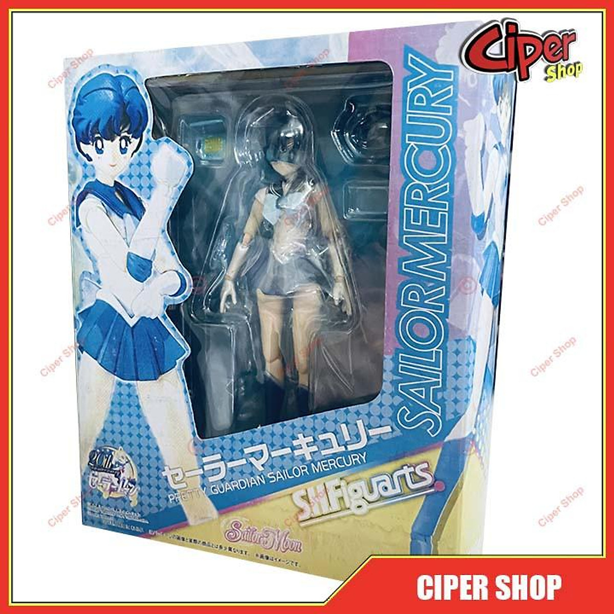 Mô hình thủy thủ sao thủy - Figure Action Sailor Mercury SHF - Mô ...