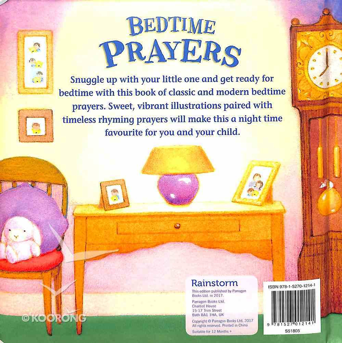 Sách Bedtime Prayers - Những Lời Cầu Nguyện Trước Khi Cho Bé Chìm Vào Giấc Ngủ - Á Châu Books, Bìa Cứng, In Màu