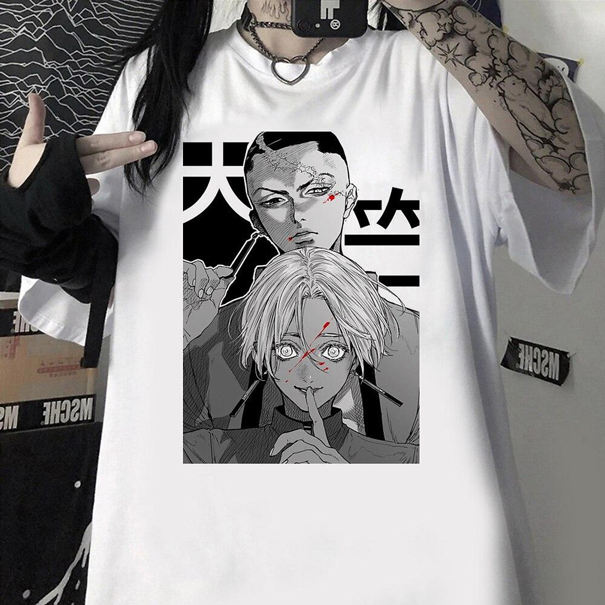 HOT Áo Phông Tokyo Revengers Manga Anime mẫu mới cực chât - Áo thun nữ HOT Áo Phông Tokyo Revengers Manga Anime mẫu mới cực chât - Áo thun nữ
