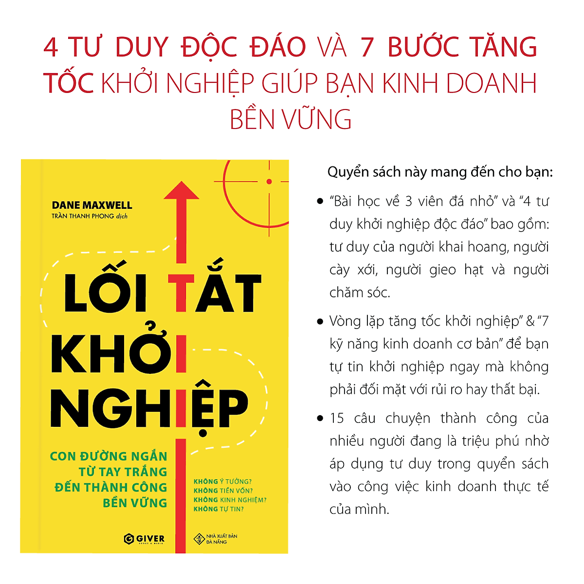 Lối Tắt Khởi Nghiệp - Con Đường Ngắn Từ Tay Trắng Đến Thành Công Bền Vững