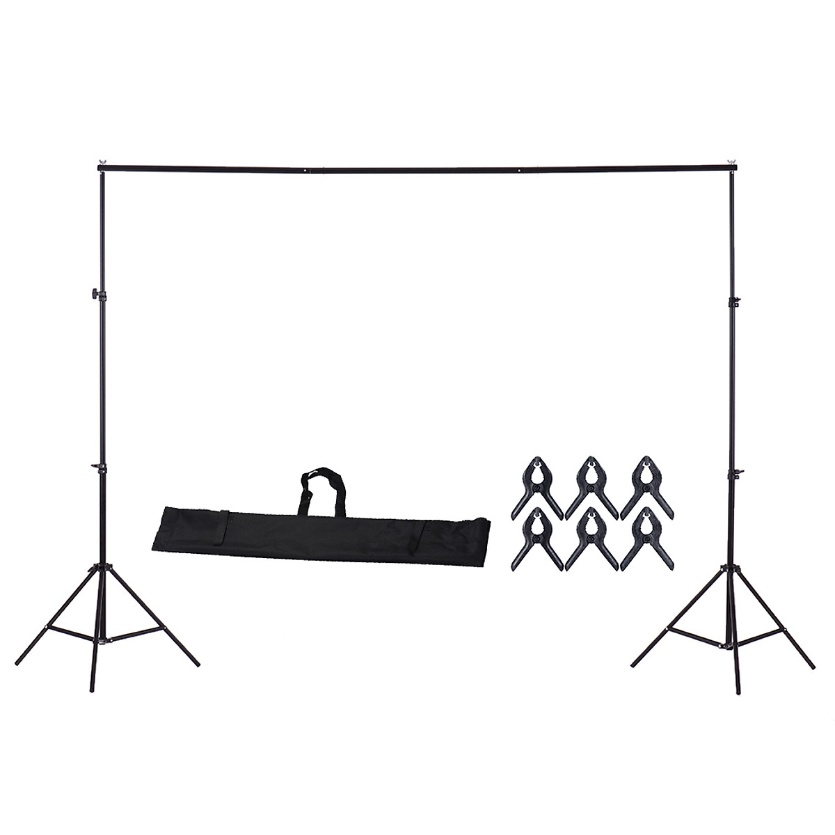 Mua 200 * 200cm/78 * 78inches Aluminium Alloy Adjustable Photography Studio Background  Backdrop Stand Support System Kit