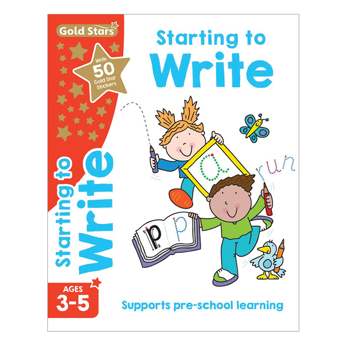 Gold Stars - Starting To Write Ages 3-5