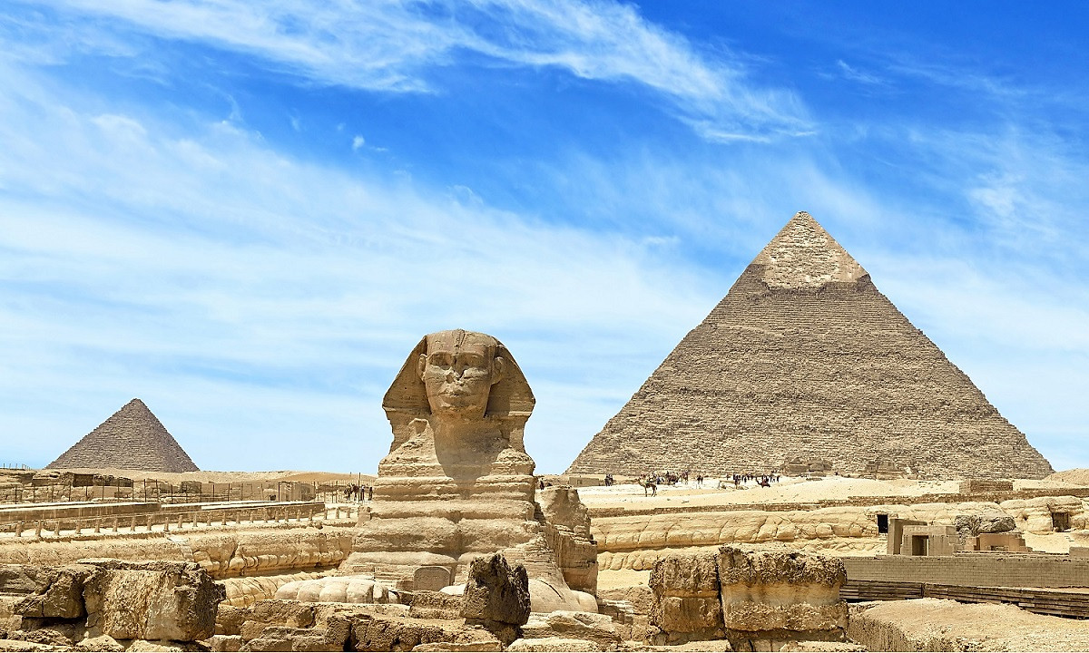 Bộ tranh xếp hình cao cấp 1500 mảnh – Kim Tự Tháp Ai Cập (60x100cm)