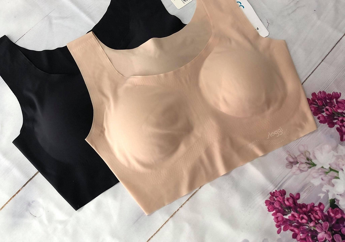 Áo lót bra nữ nâng ngực không đường may Triumph Sloggi Zero Feel Top 8249 mút Áo Lót Bra Nữ Nâng Ngực Không Đường May Triumph Sloggi Zero Feel Top 8249 Mút