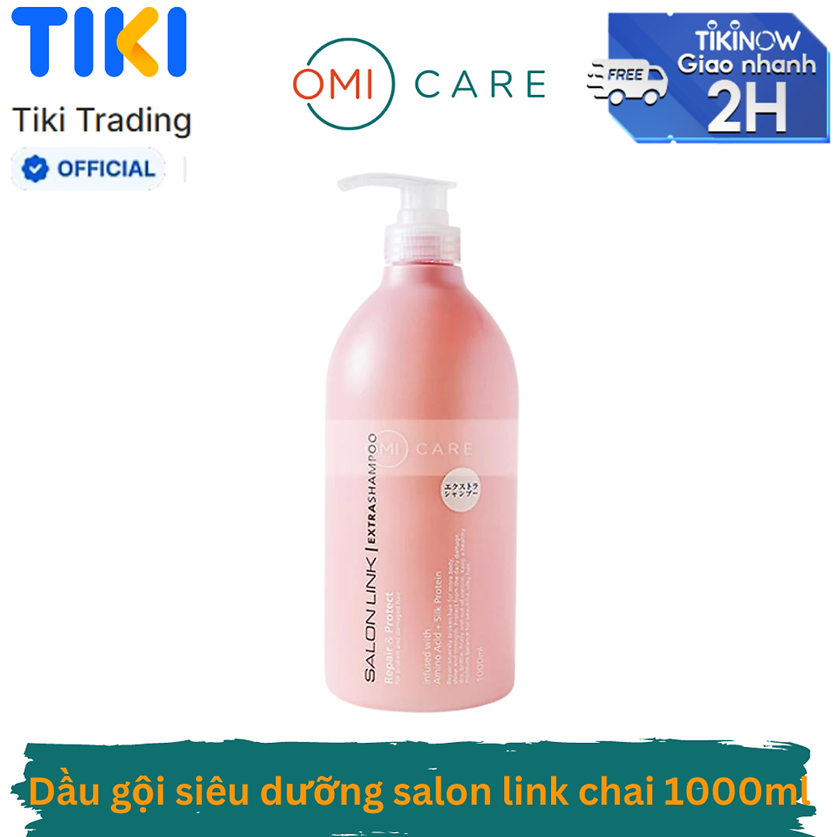 Dầu gội siêu dưỡng, phục hồi salon link 1000ml/chai
