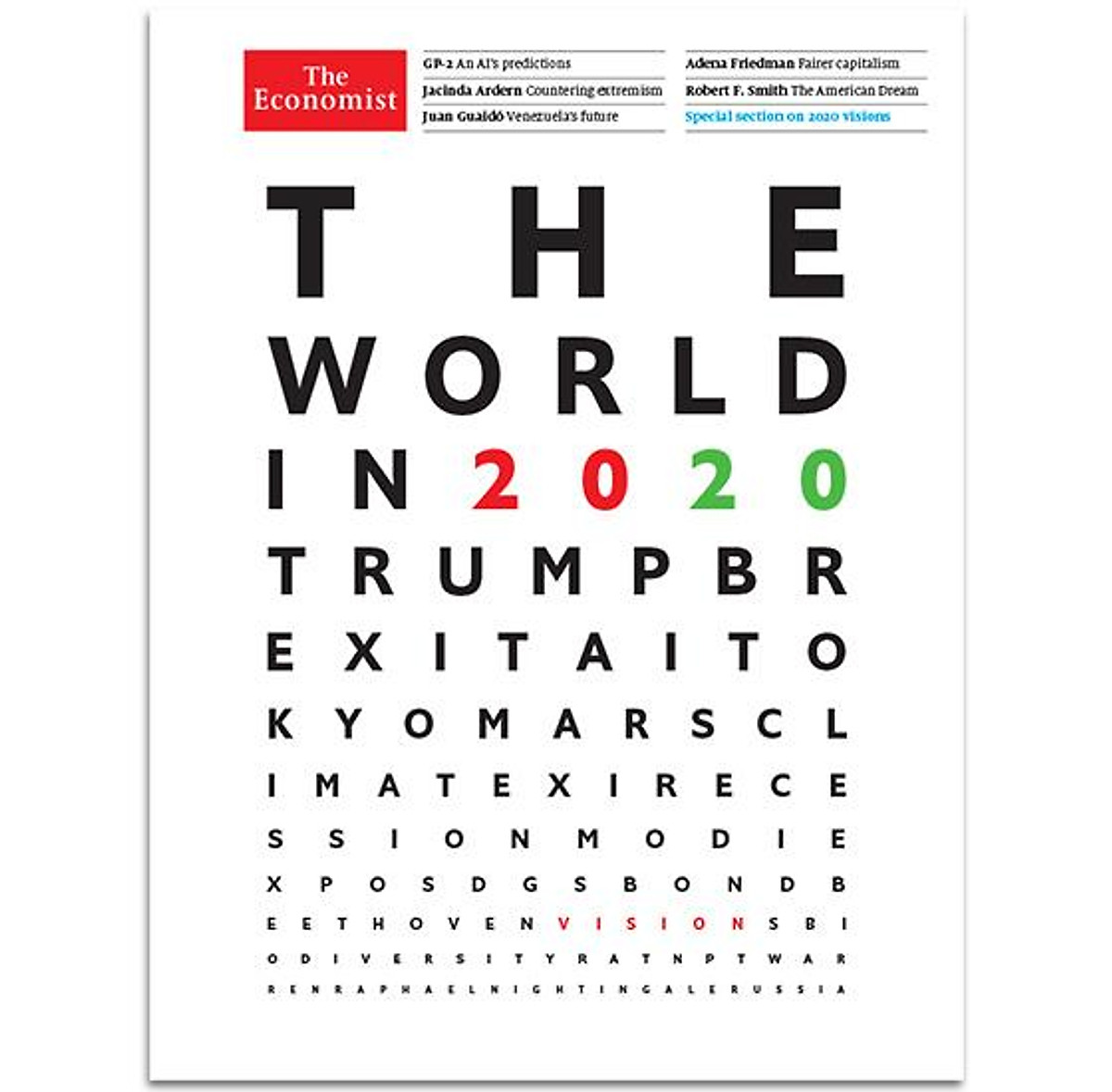 The Economist: The World In 2020, 2018