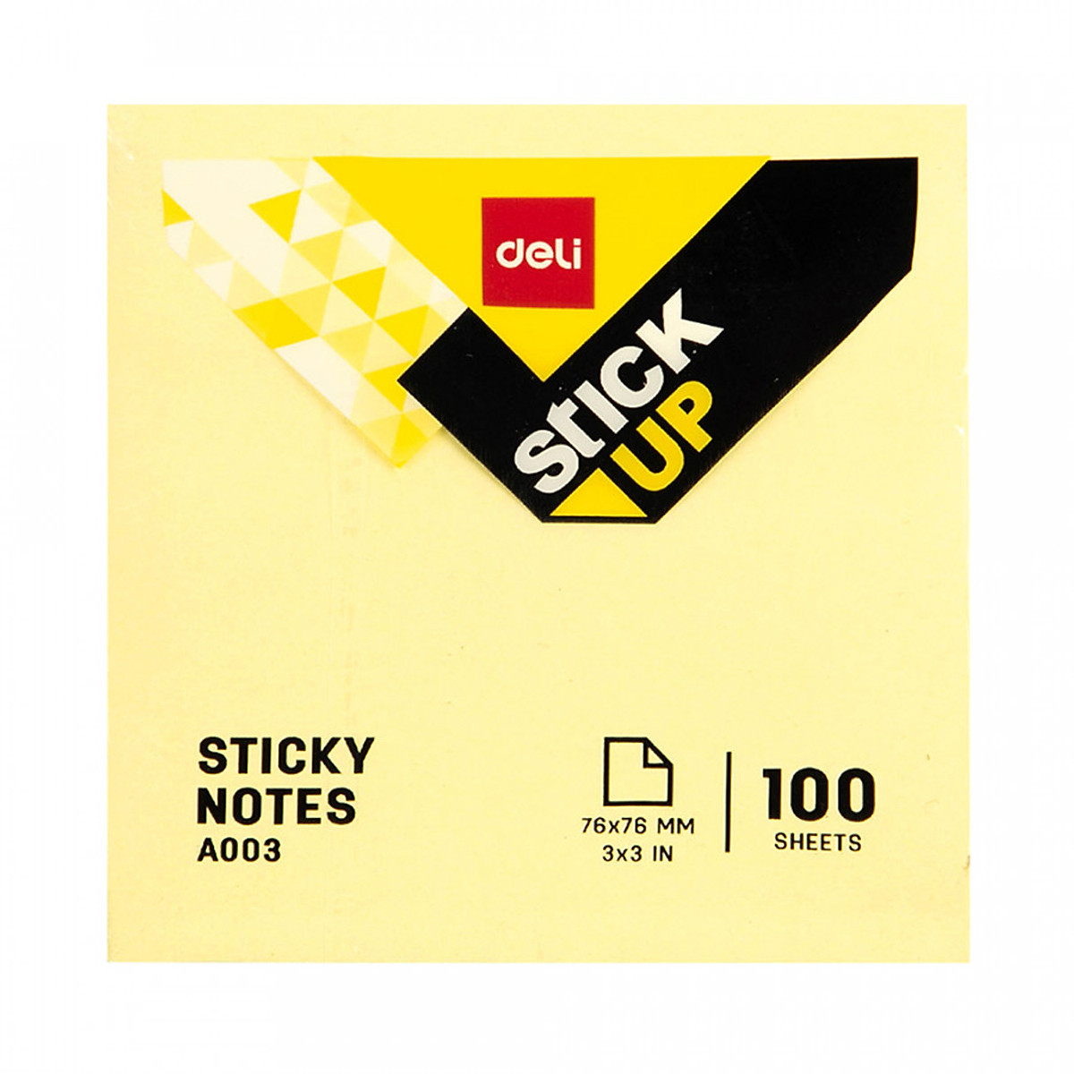 Giấy Note Deli 3x3 A00353 - Vàng